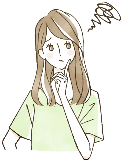 イラスト：お悩みではありませんか？